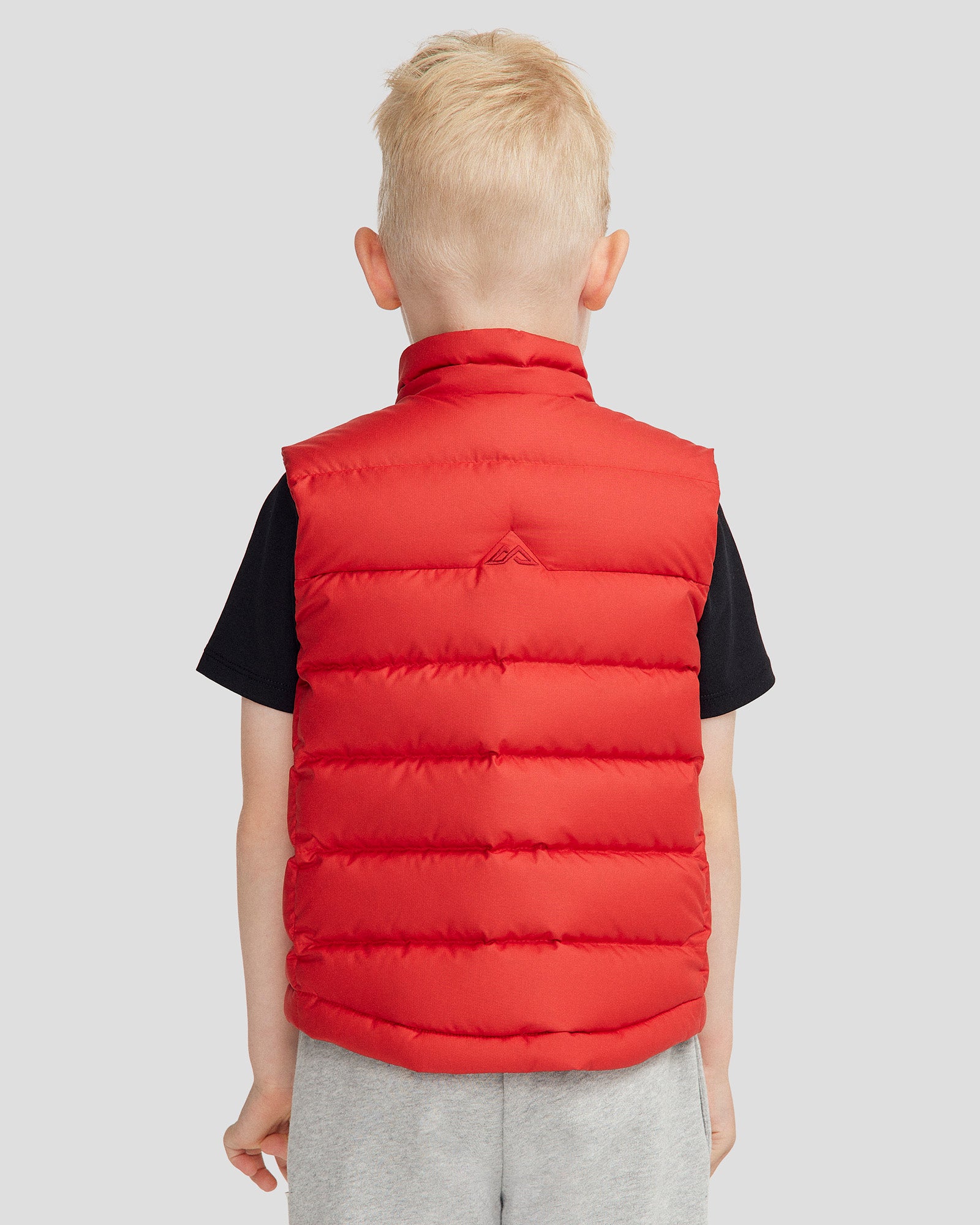 Kids' Epiq Down Vest - Spicy Chilli Pepper Color - Lightweight Warm Winter Puffer Jacket for Boys & Girls - Perfect for Outdoor Play, Skiing & Cold Weather Activities