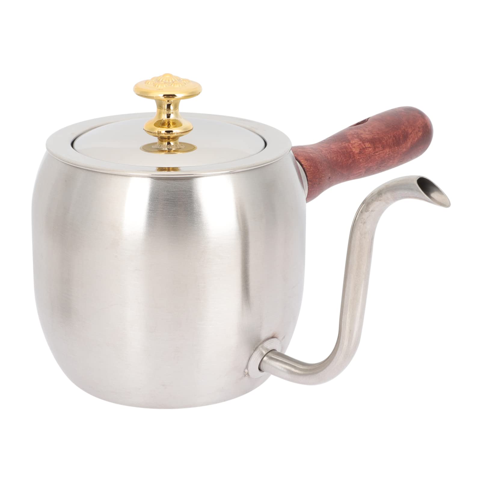 Premium Stainless Steel Gooseneck Kettle for Espresso, Drip Coffee & Turkish Coffee - Perfect for Home, Office & Specialty Brewing