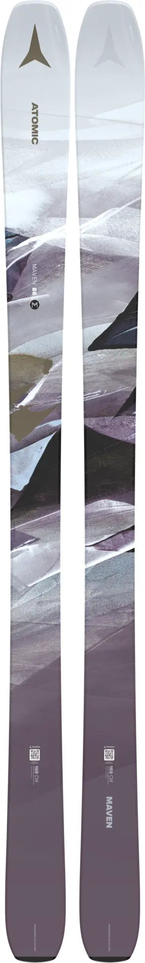 Atomic Women's Maven 86 Skis 2025 - All-Mountain Skis for Women | Perfect for Powder, Groomers & Freeride | Ideal for Resort Skiing & Backcountry Adventures