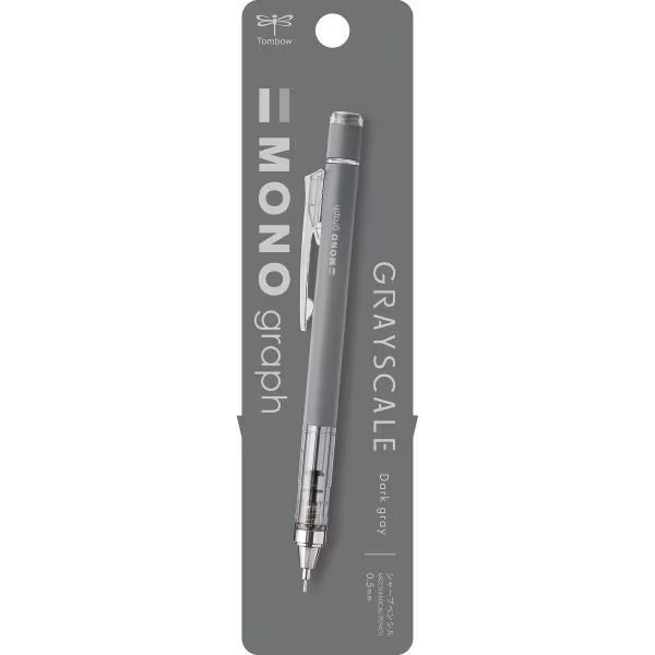 Tombow Mono Graph Mechanical Pencil - Gray Scale | Premium Drafting & Writing Tool for Artists, Students & Professionals | Perfect for Sketching, Note-Taking & Technical Drawing