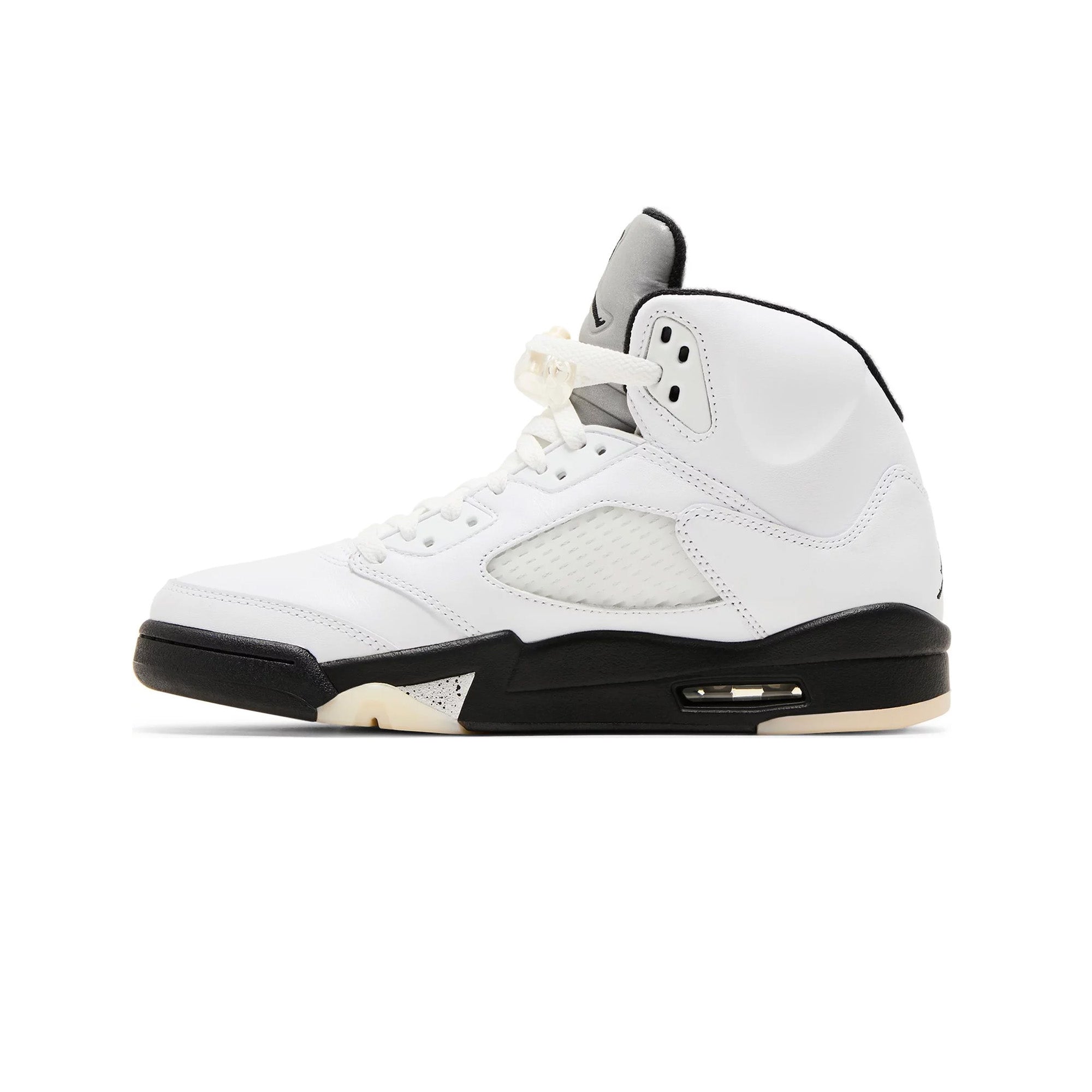 Air Jordan 5 Retro 'Reverse Metallic' Basketball Shoes 2024 Edition - Men's High-Top Sneakers for Casual Wear & Street Fashion