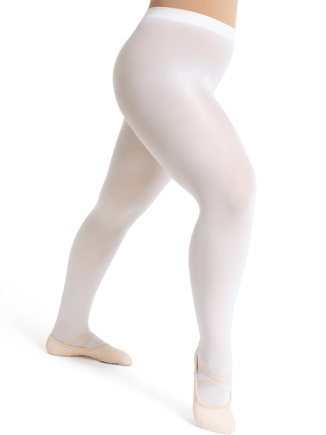 Capezio Adult Soft Waist Transition Tight - Ballet Dance Tights for Women & Girls - Comfortable Stretch Fabric for Ballet, Jazz, and Contemporary Dance Classes