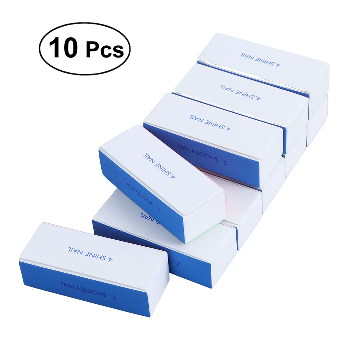 FOMIYES 30-Piece Nail Sanding Files Set - Manicure Buffing Blocks, Natural Nail Art Shiner & Buffer for Professional Pedicure & Nail Polishing - Perfect for Home Salon, DIY Nail Care & Spa Treatments