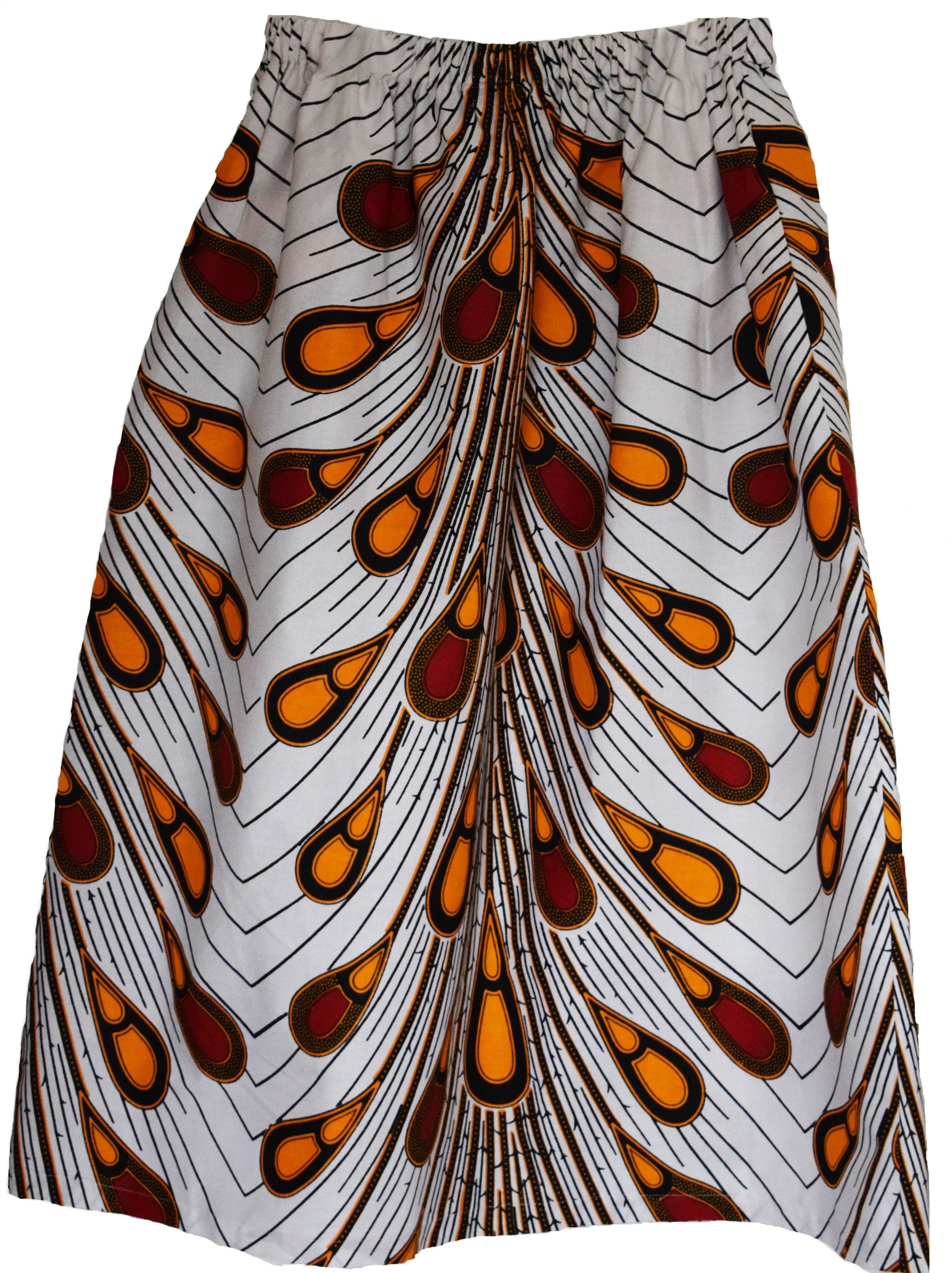 Elegant Dovetailed Althea A-Line Skirt for Women - Flattering Midi Length with High Waist - Perfect for Office, Date Night & Special Occasions