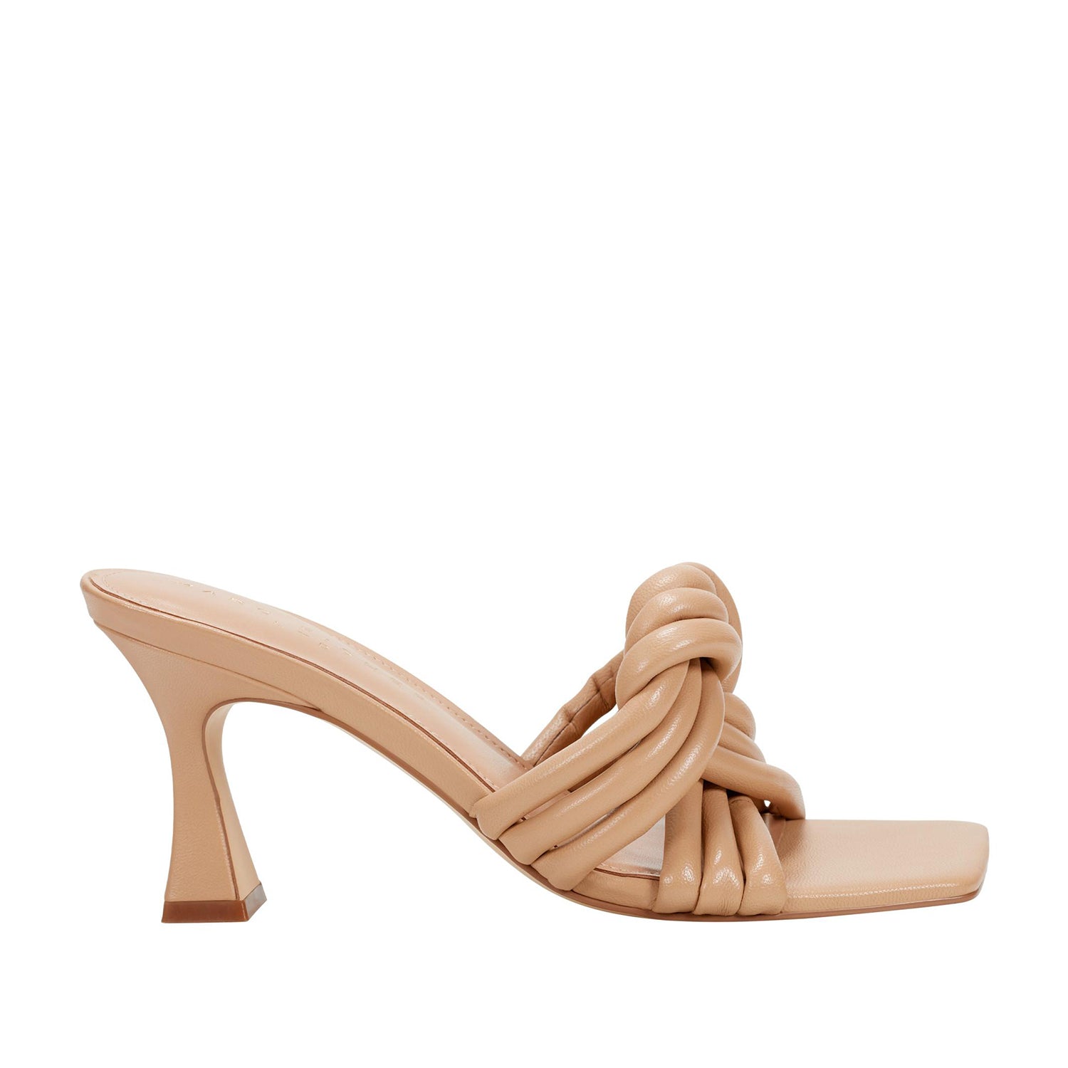 Marc Fisher Ltd Women's Dru Nude Mule Sandals - Comfortable Slip-On Shoes for Women | Perfect for Summer, Beach, Office & Casual Outfits