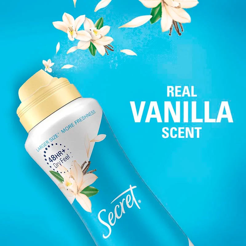 Secret Weightless Dry Spray Vanilla - Long-Lasting Fragrance for Women, Perfect for Everyday Wear & Special Occasions