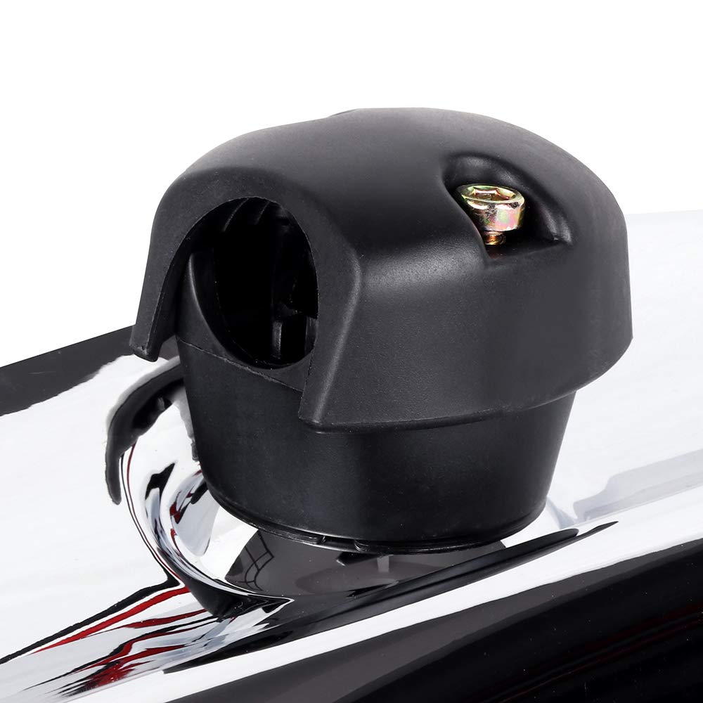 SCITOO Towing Mirrors for Freightliner M2 - Chrome Truck Side Mirrors (4PCS) - Durable Replacement Towing Mirrors with Adjustable Design - Perfect for Long Haul Trucking & Heavy-Duty Towing