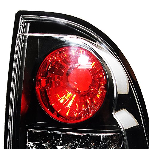 AKKON LED Tail Lights for Toyota Tacoma - Black Bezel Brake Lights (Driver & Passenger Side) | Durable & Stylish Upgrade for Pickup Trucks | Perfect for Night Driving & Off-Road Adventures