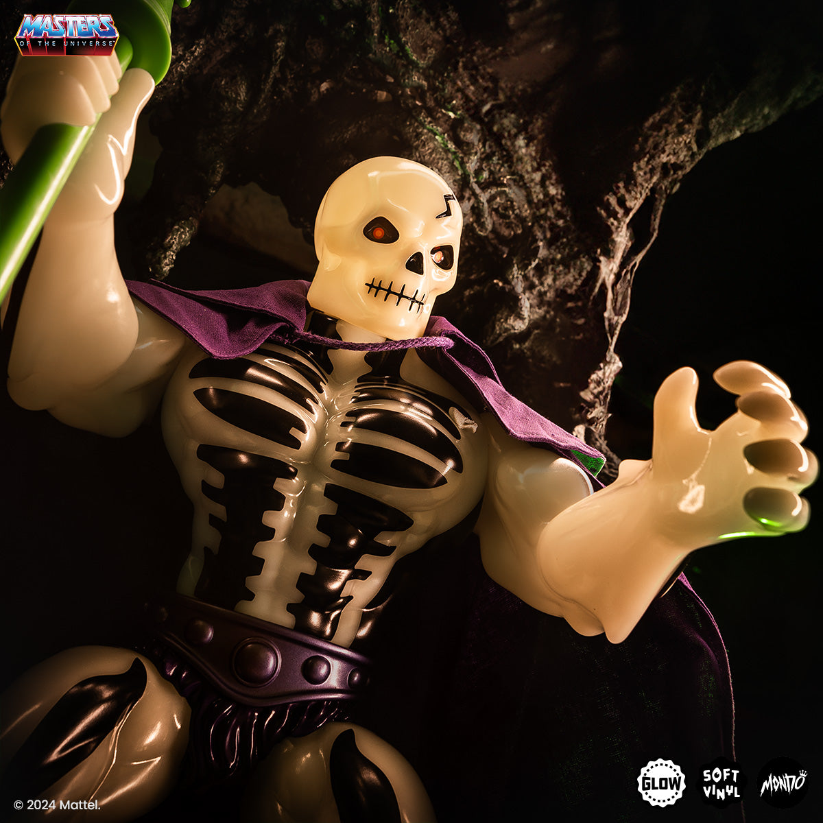 Masters of the Universe Scareglow Soft Vinyl Figure - Classic Variant Collectible Toy for Fans | Perfect for Display, Gifts, and He-Man Collections