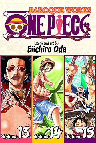 One Piece Baroque Works Volumes 13-14-15 Manga Set - Action Adventure Comic Book Collection for Anime Fans & Collectors - Perfect for Reading, Gifting, and Display