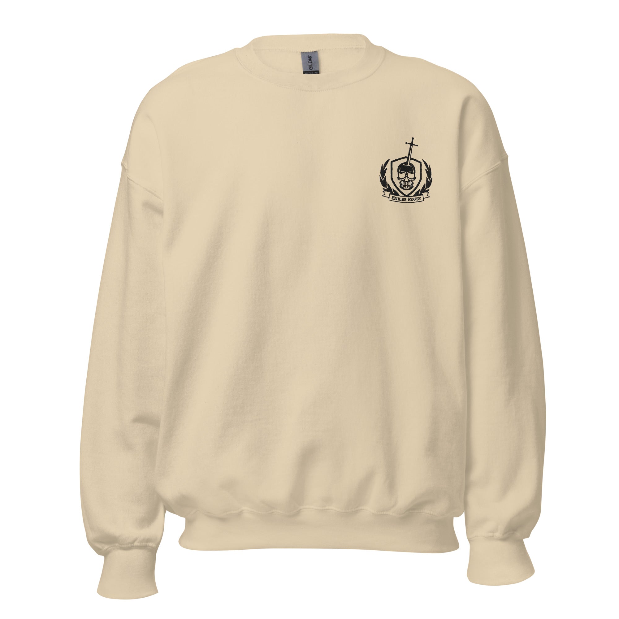 Exiles RFC Unisex Crewneck Sweatshirt - Comfortable Cotton Pullover for Men & Women - Perfect for Casual Wear, Sports & Team Events