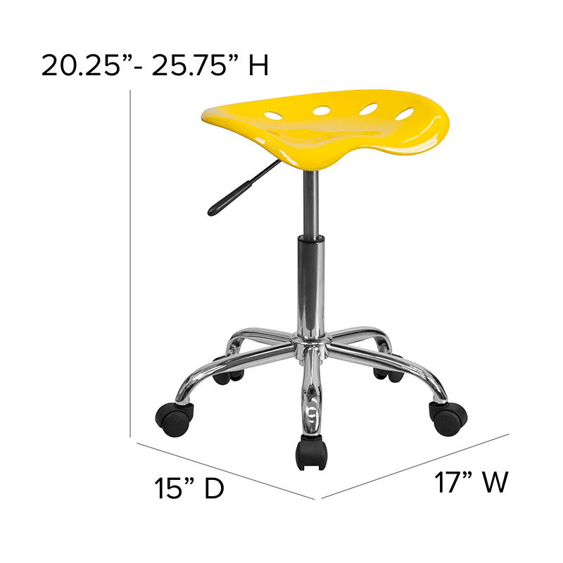 Vibrant Apple Green Tractor Seat & Chrome Stool - Retro Diner Style Bar Stool for Kitchen, Cafe, and Home Decor