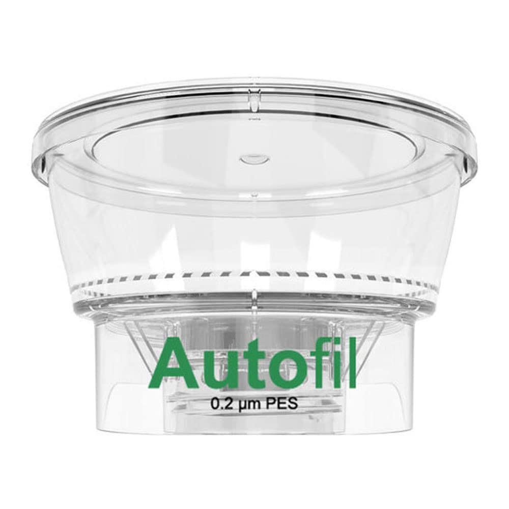 Autofil 1151-RLS 250ml Bottle Top Filtration Funnel, 0.2 Micron PES Membrane, Sterile Lab Filter (Pack of 24) - Ideal for Laboratory, Pharmaceutical, and Biotechnology Applications