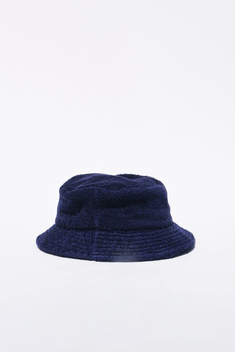 Lite Year Terry Bucket Hat for Men & Women - Soft Cotton Navy Blue Sun Hat for Outdoor Activities, Beach, Hiking and Travel