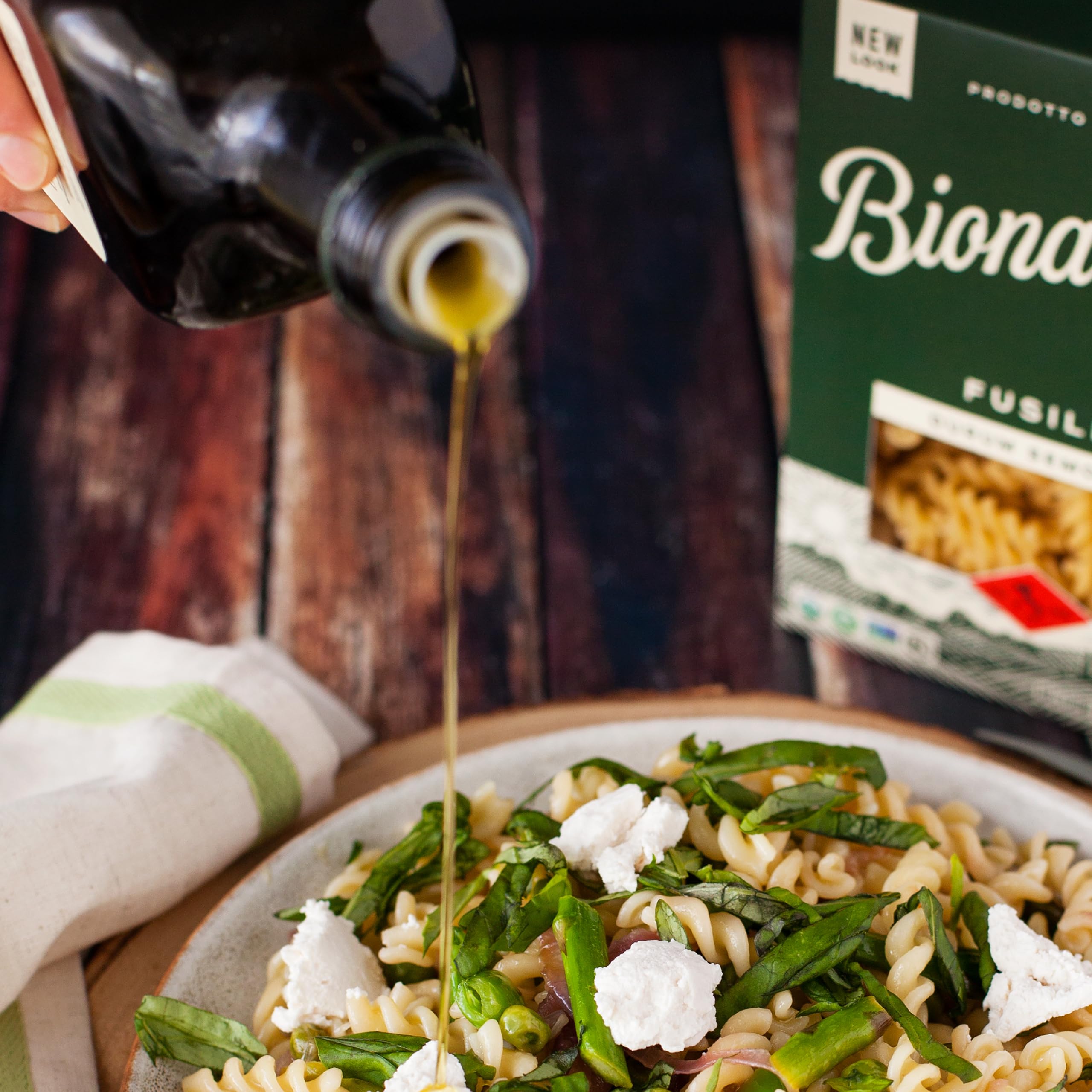 Bionaturae Extra Virgin Olive Oil - USDA Organic, Non-GMO, 100% Italian Cold-Pressed Olive Oil in Recyclable Glass Bottle (3L, 2-Pack) - Perfect for Cooking, Salad Dressing & Healthy Recipes