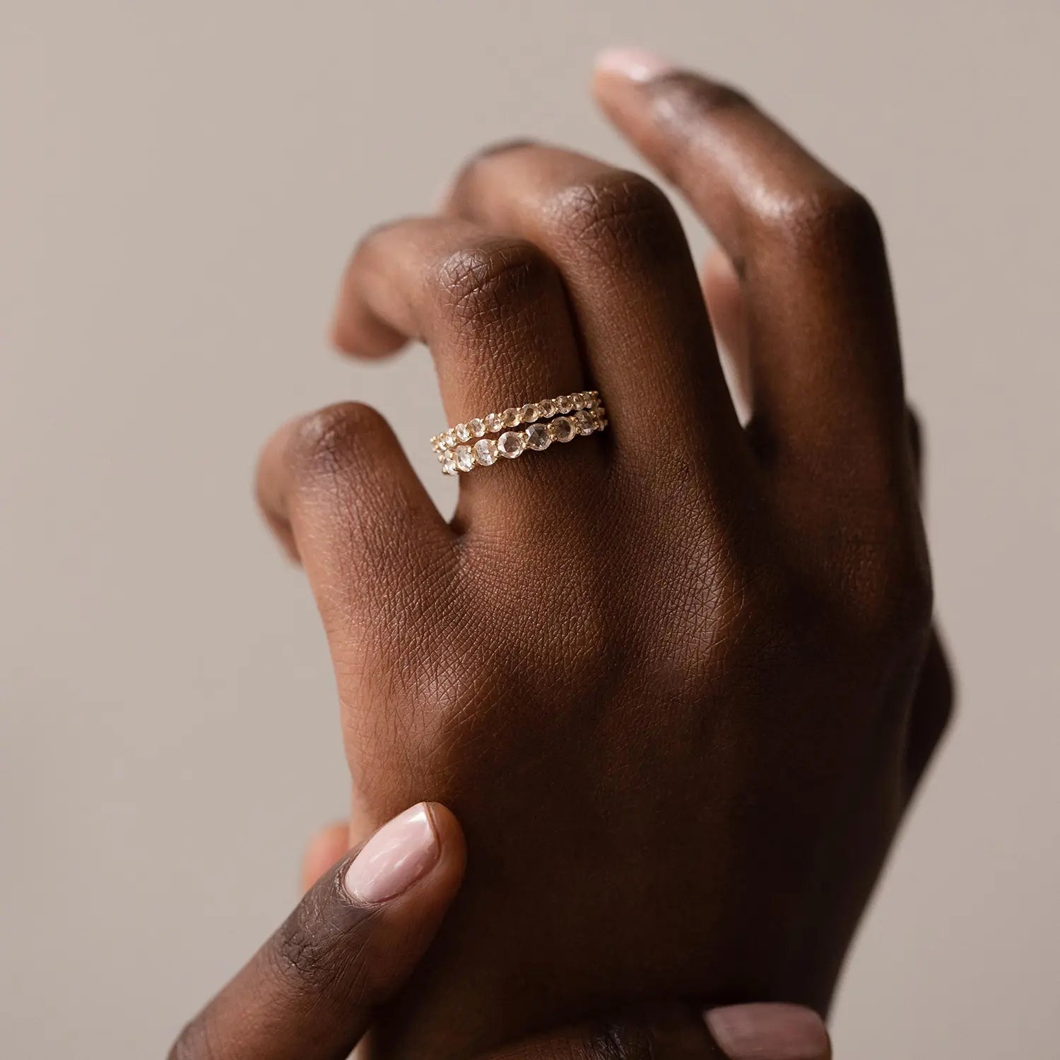 14K Yellow Gold Moonglade Ring - Elegant Dainty Stackable Ring for Women, Perfect for Everyday Wear, Anniversary Gifts & Special Occasions