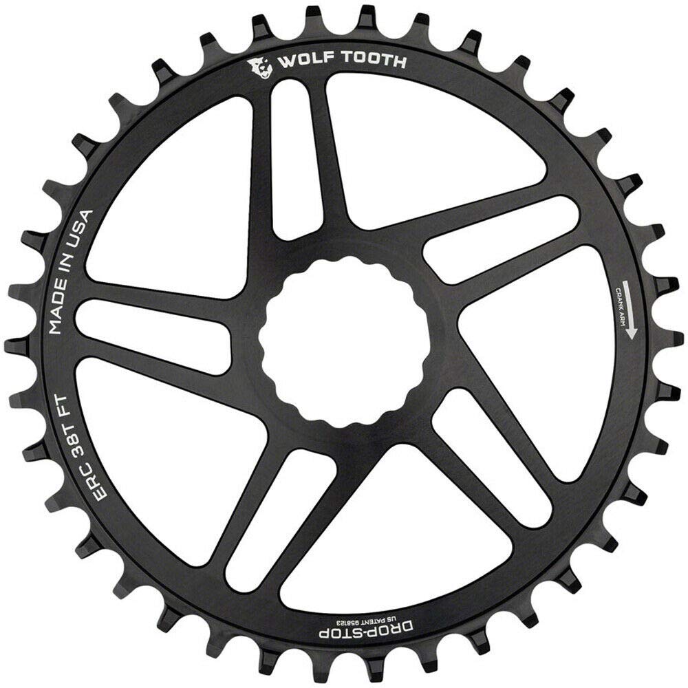 Wolf Tooth Components Direct Mount Chainring 50T - Compatible with Easton & Race Face Cinch Systems | Durable Bicycle Chainring for Mountain Biking & Trail Riding