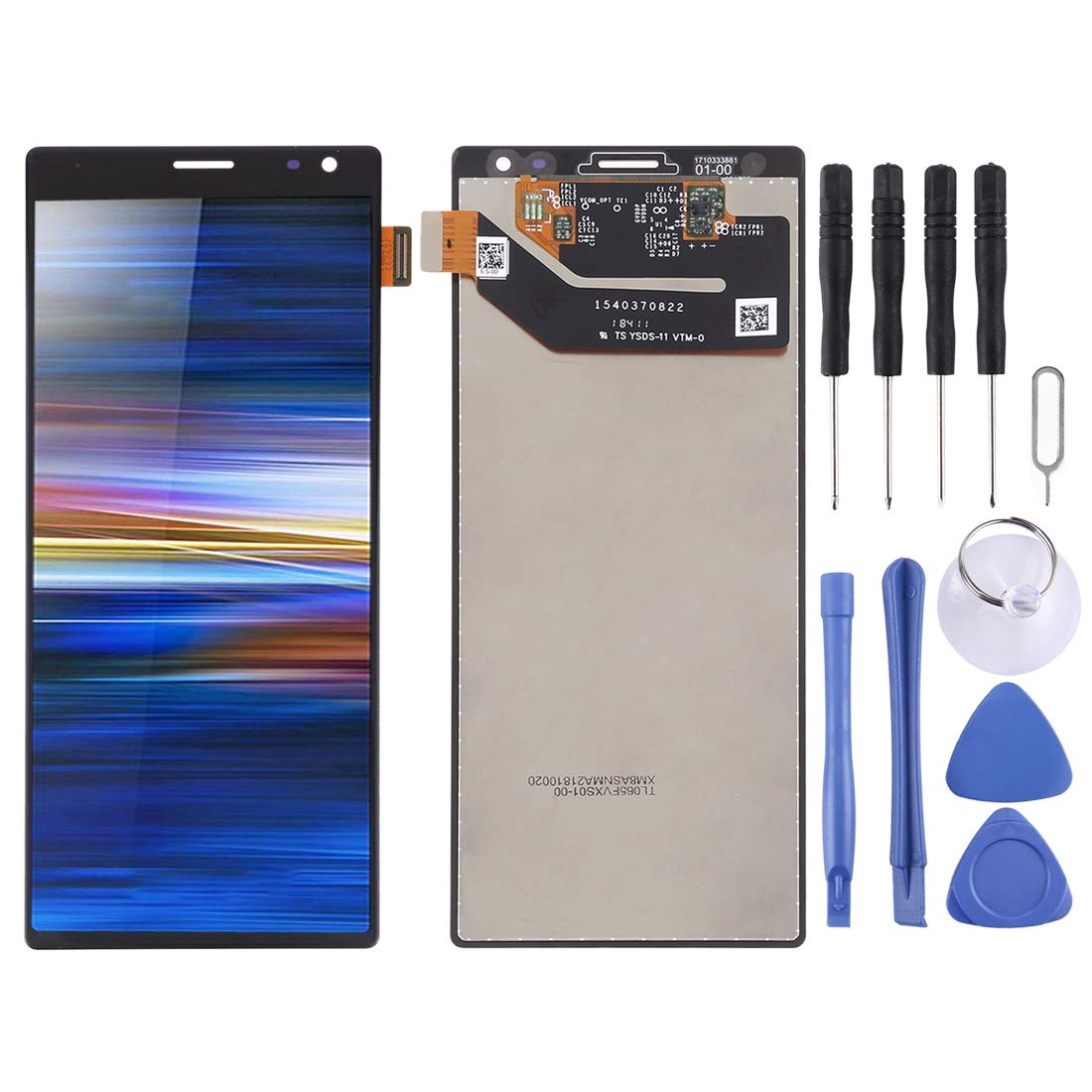Original Sony Xperia 10 Plus LCD Screen Replacement - Full Assembly with Digitizer Touch Screen Display | Compatible with Xperia 10 Plus Smartphone | Perfect for DIY Repairs & Screen Damage Replacement