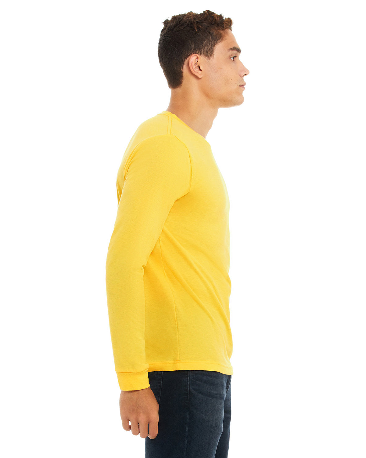 Bella + Canvas 3501 Unisex Jersey Long Sleeve T-Shirt - Soft Cotton Crewneck Tee for Men & Women - Perfect for Casual Wear, Layering & Everyday Comfort