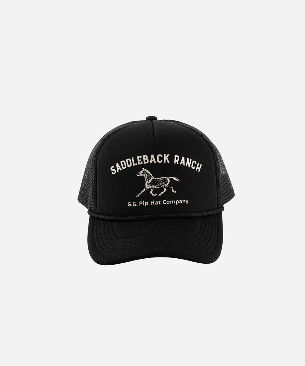 Premium Saddleback Ranch Trucker Hat - Durable Mesh Back & Adjustable Fit - Perfect for Outdoor Adventures, Rodeos & Country Lifestyle