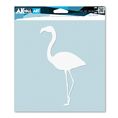 Flamingo Vinyl Decal Sticker for Car, Truck, Laptop - Waterproof & Durable - Multiple Sizes Available - Perfect for Personalizing Vehicles, Electronics & Home Decor