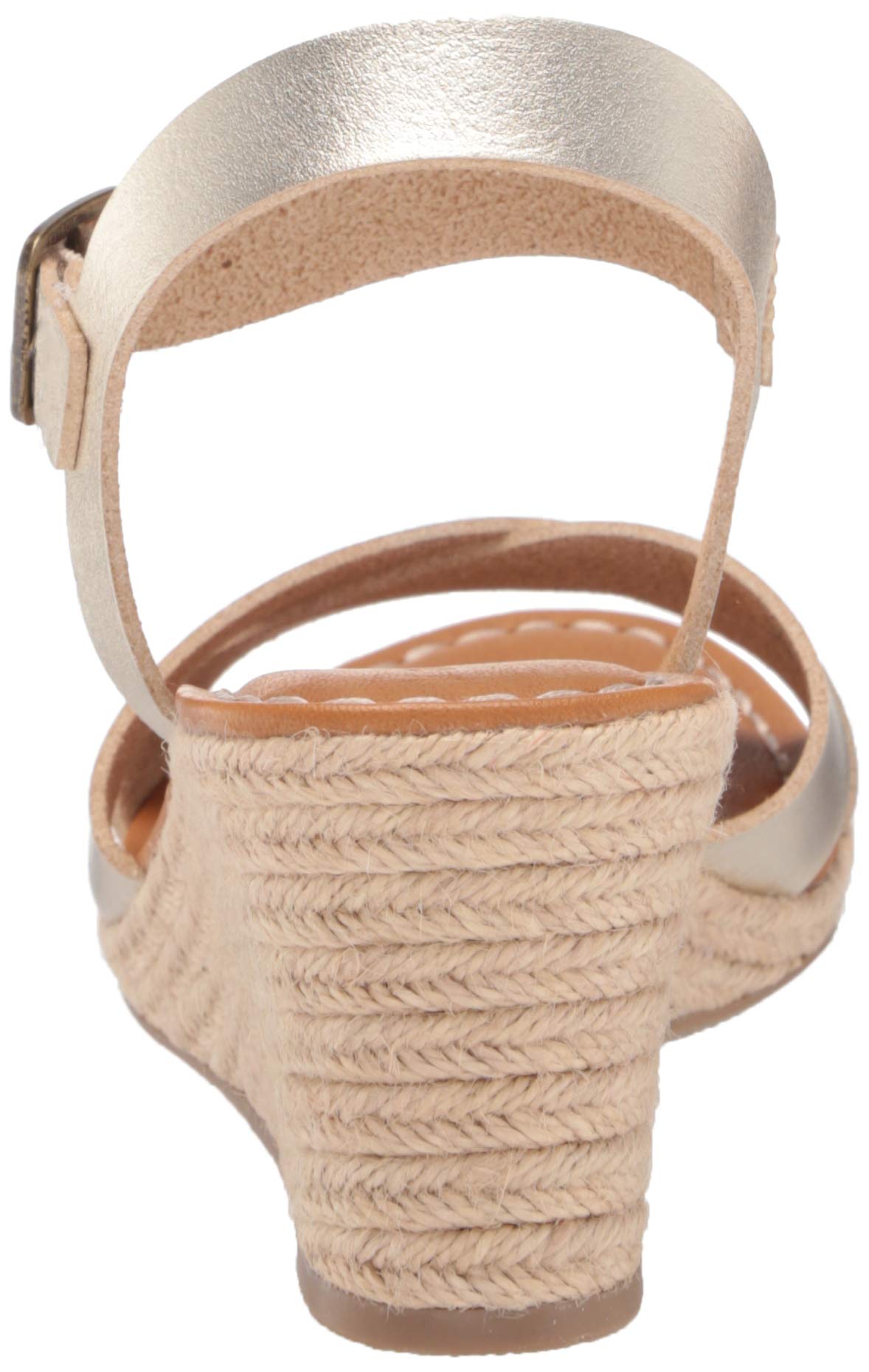 Amazon Essentials Women's Espadrille Wedge Sandal - Comfortable Summer Casual Shoes for Beach, Vacation & Everyday Wear