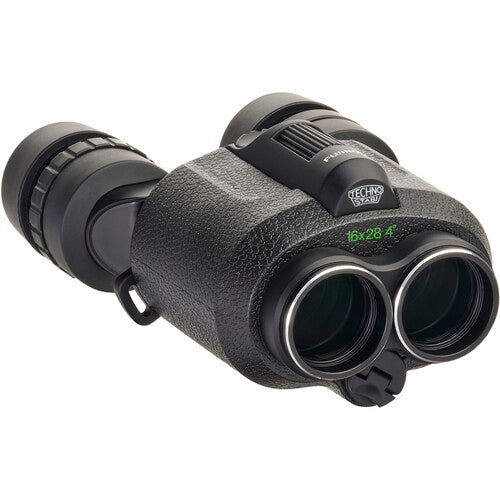 Fujinon 16x28 Techno Stabi Waterproof Image Stabilized Binoculars - High Power Zoom for Bird Watching, Hunting & Outdoor Adventures
