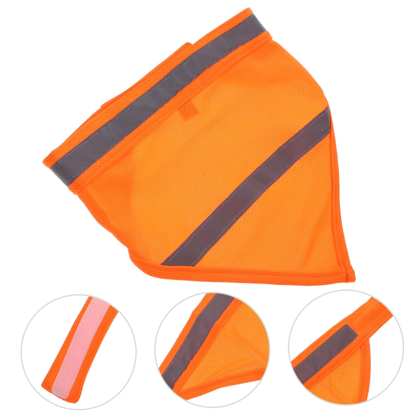 Reflective Dog Scarf - High Visibility Pet Collar Decor, Cooling Bandana & Drool Bib for Small Dogs - Summer Travel Gear for Pets - Perfect for Night Walks, Hiking, and Outdoor Adventures