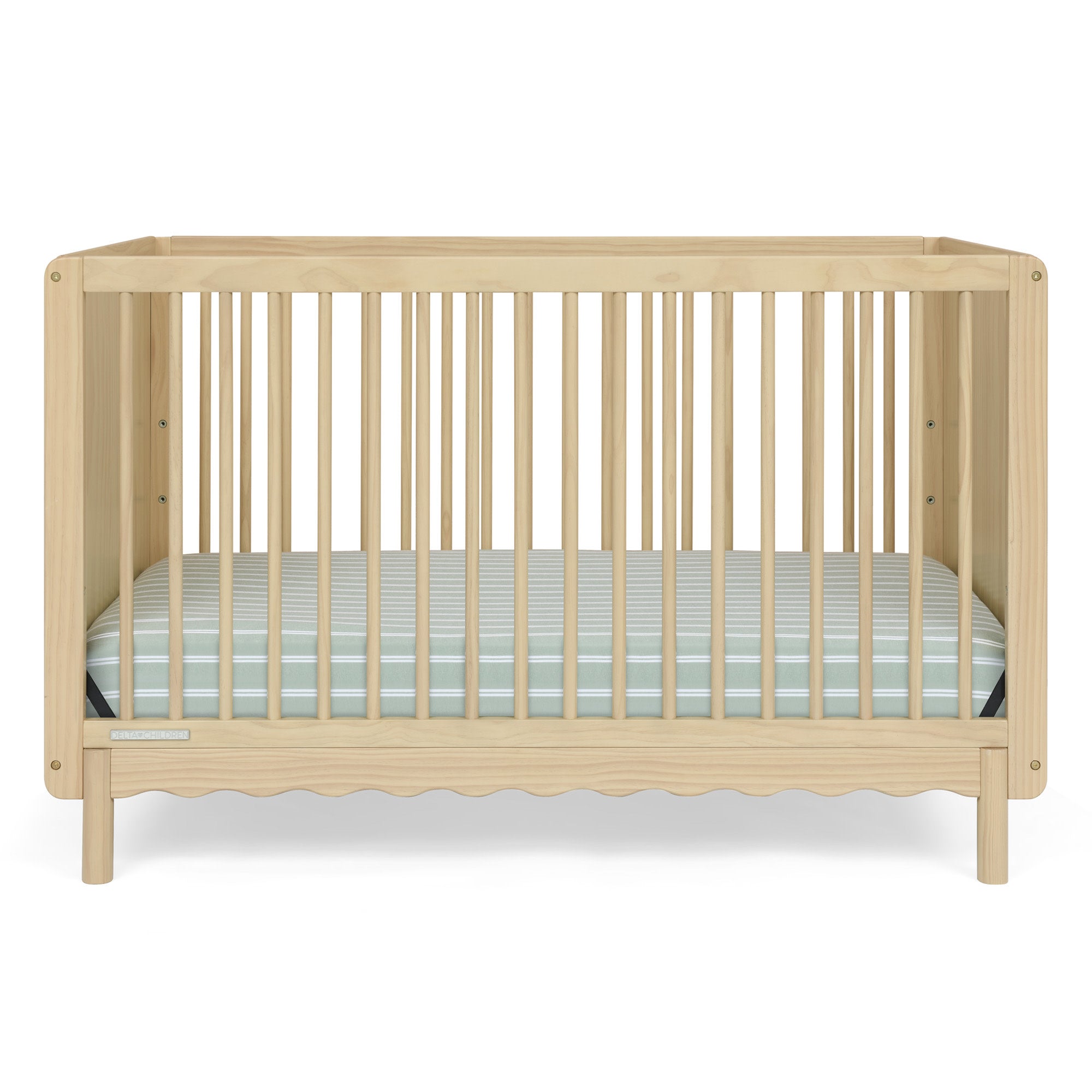 William 4-in-1 Convertible Baby Crib - Greenguard Gold Certified, Toddler Bed & Daybed - Safe Nursery Furniture for Newborns to Kids | Perfect for Modern Nursery, Bedroom & Daycare