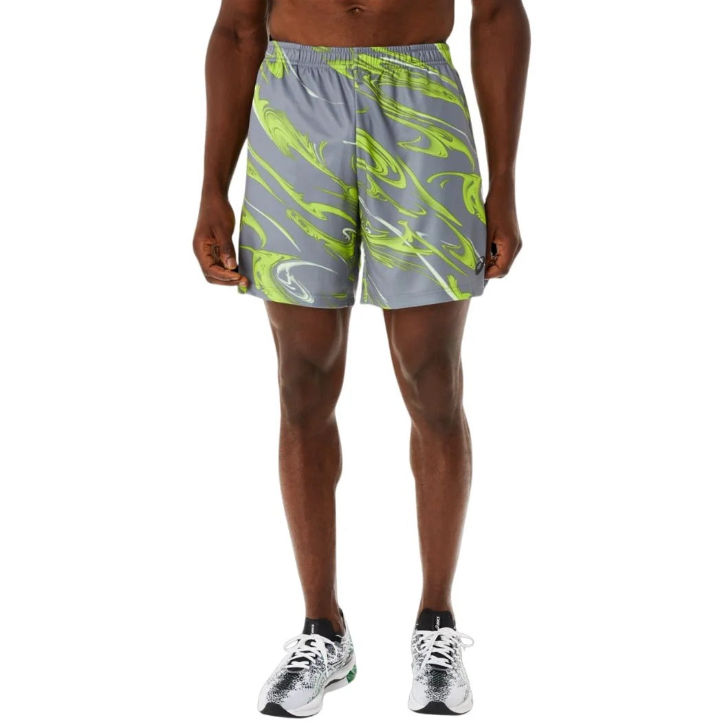 ASICS Suminigashi Motif Print 7-Inch Men's Running Shorts - Lightweight Quick-Dry Athletic Shorts for Gym, Jogging & Summer Workouts