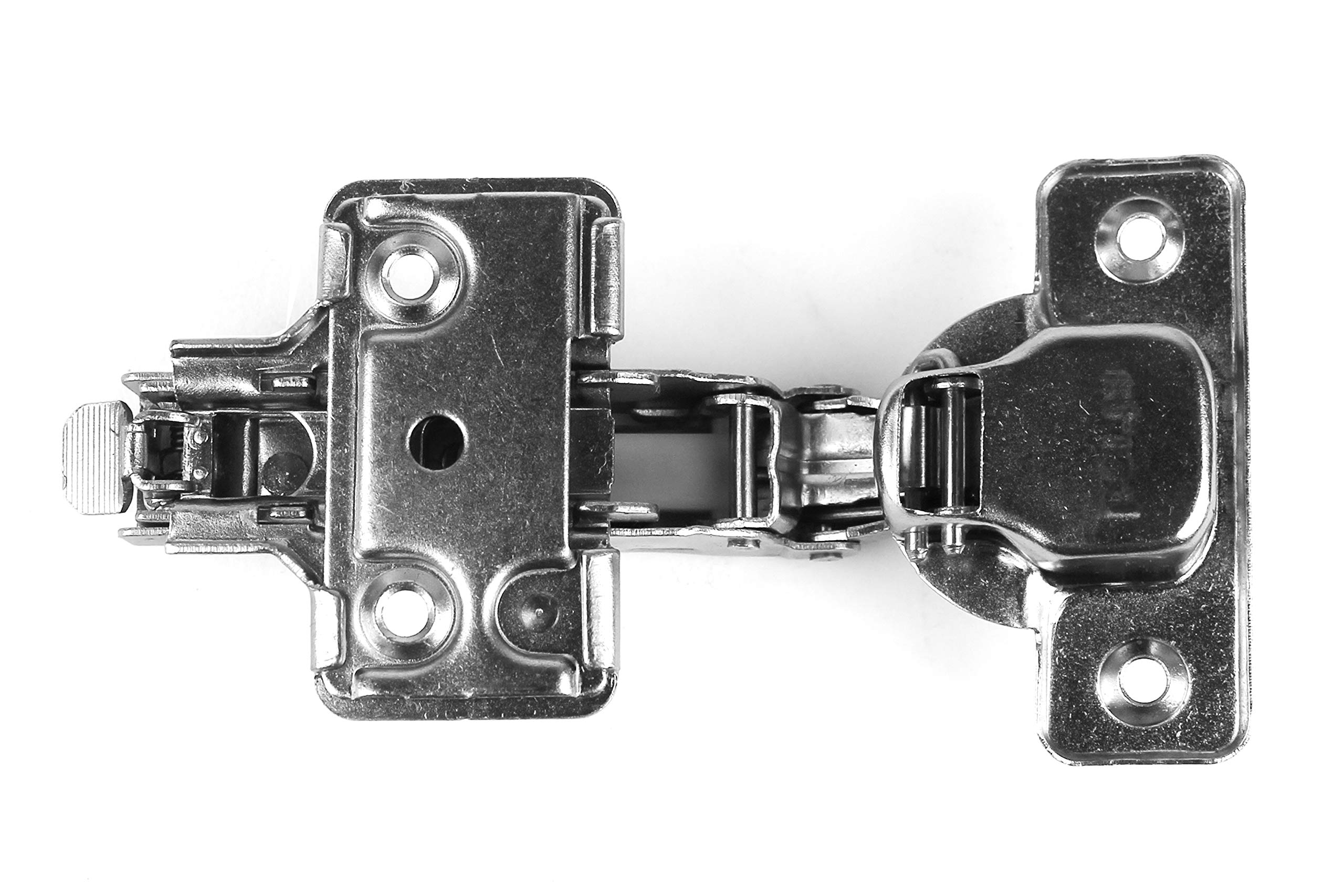 40-Piece Berta Soft Close Frameless Cabinet Hinges - 110° Half Overlay, 6-Way 3-Cam Adjustable Concealed Hinges for Kitchen & Bathroom Cabinets - Perfect for DIY Installation & Cabinet Upgrades