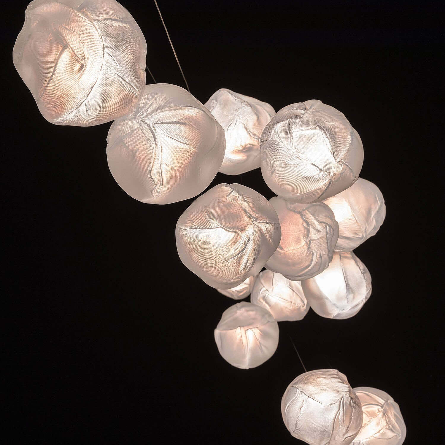 Stylish Blowing Liquid Glass Pendant Light - Modern Handcrafted Glass Chandelier for Dining Room, Kitchen Island & Bedroom Decor