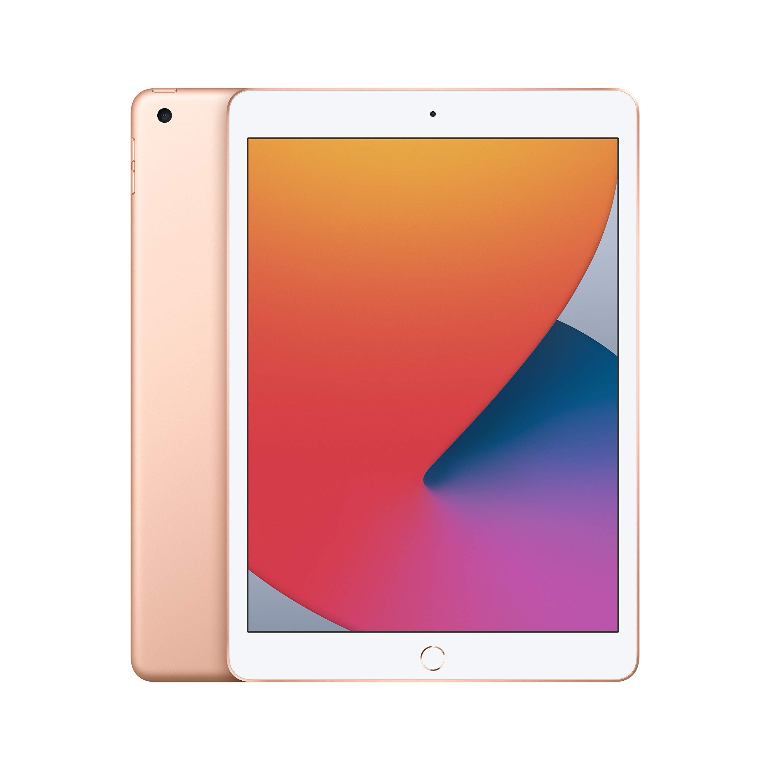 2020 Apple iPad 10.2-inch Wi-Fi 32GB Gold (Renewed) - Perfect for Online Learning, Remote Work & Entertainment