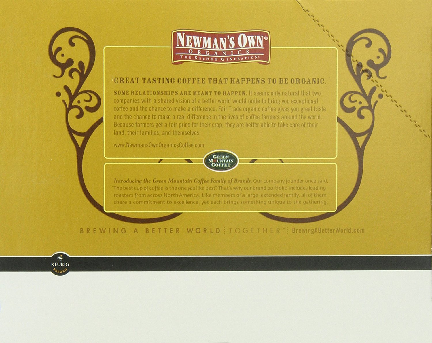 Newman's Own Organic Coffee Pods K-Cups - 108 Count Variety Pack | Compatible with Keurig Brewers | Perfect for Home, Office & Gifting