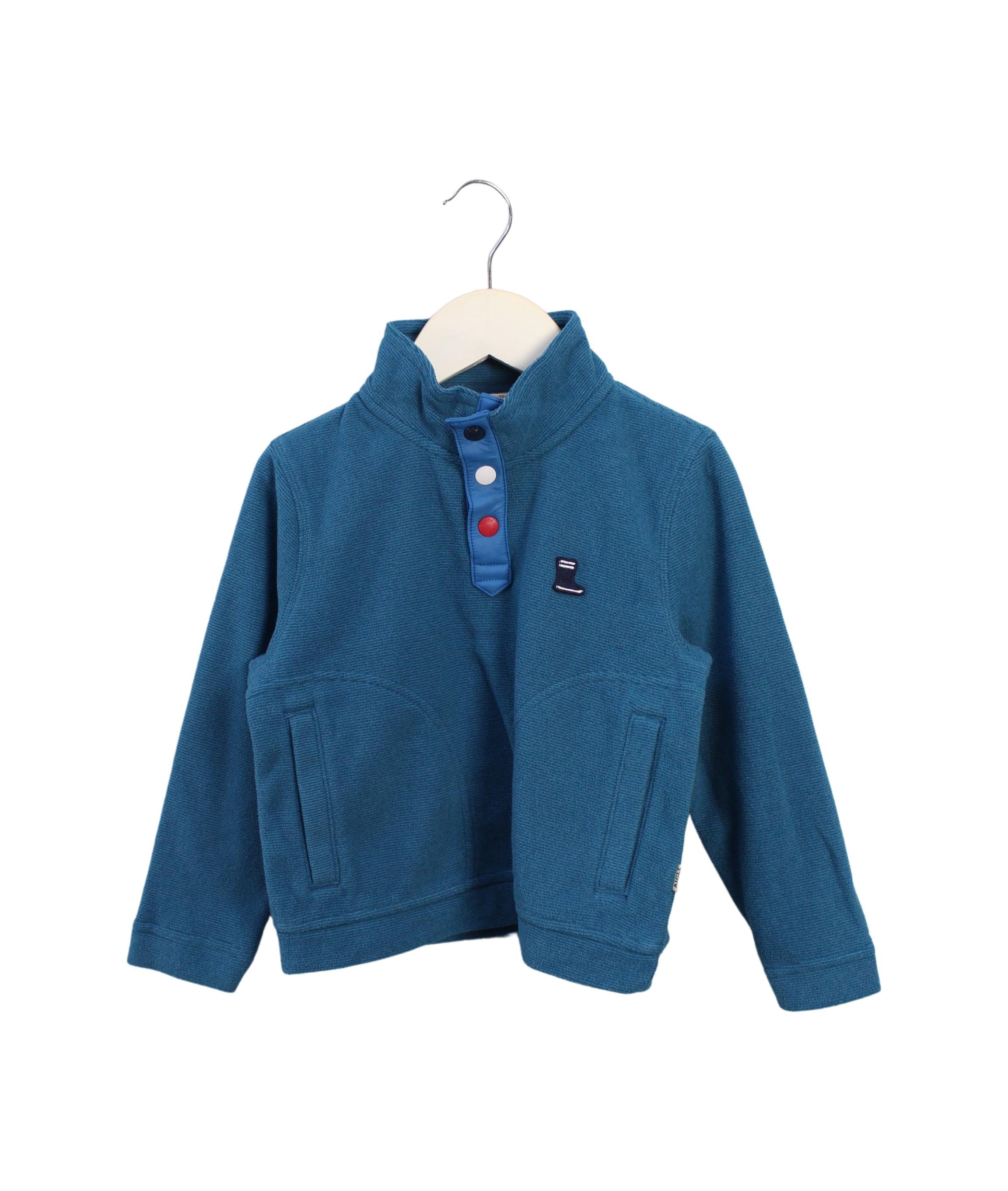 Aigle Kids' Fleece Sweatshirt for Boys & Girls - Soft & Comfortable 4T Pullover for Playdates & Outdoor Adventures
