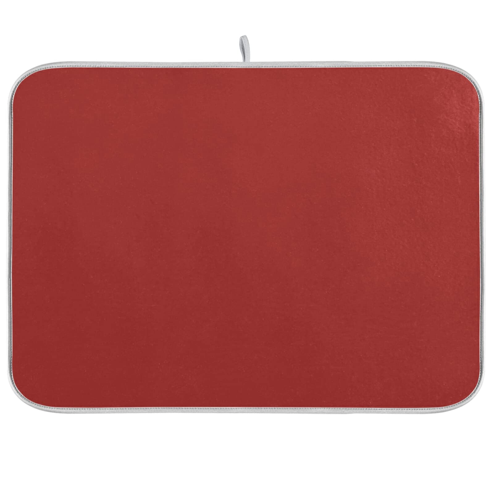 **Extra Large Brown Microfiber Dish Drying Mat - 18x24 Inch Heat-Resistant Kitchen Counter Drainer Pad for Dishes & Utensils | Perfect for Kitchen Decor, Sink Side & Countertop Protection**