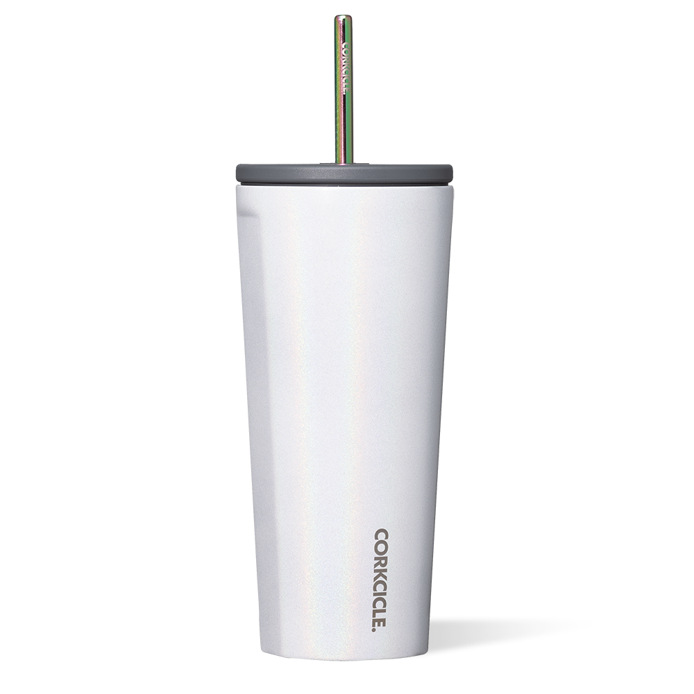 Insulated Stainless Steel Cold Cup - Double Wall Vacuum Insulated Tumbler for Iced Coffee, Tea & Cold Drinks - Keeps Beverages Cold for Hours - Perfect for Office, Travel & Outdoor Activities