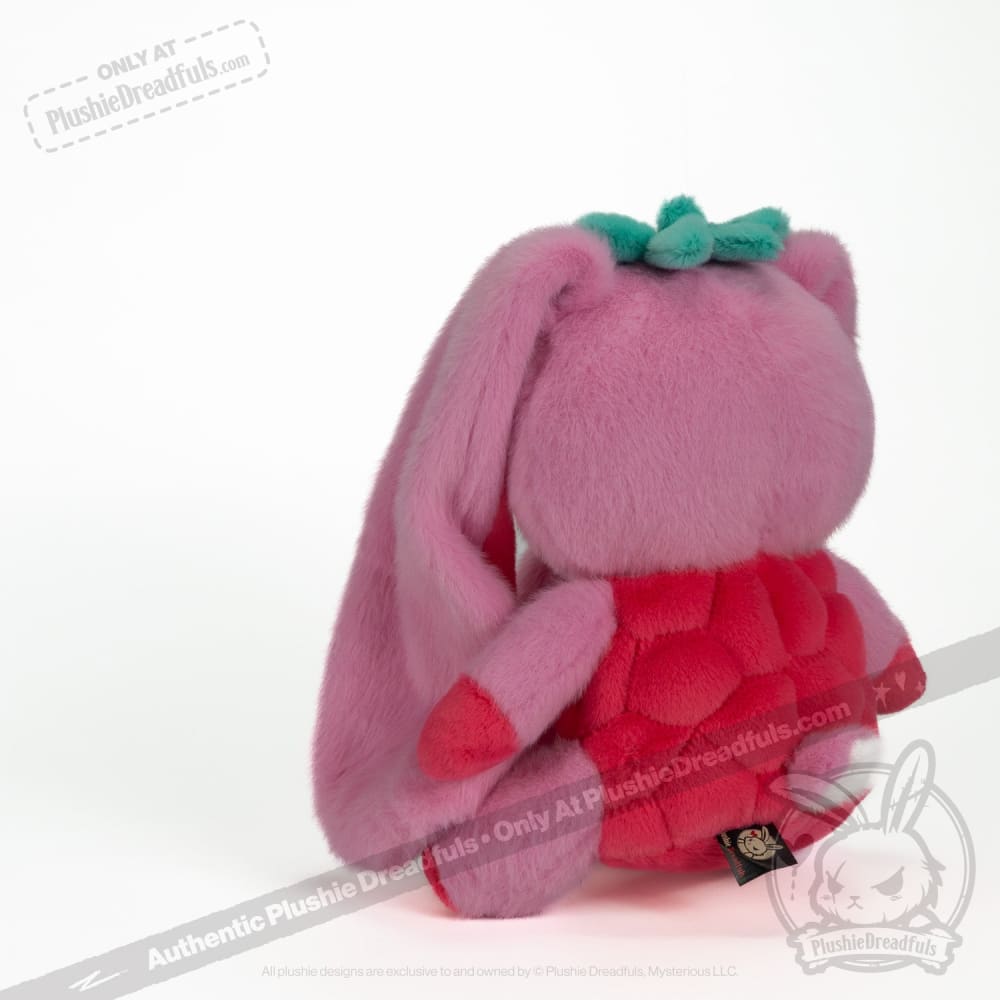 Plushie Dreadfuls Raspberry Bunny Stuffed Animal Toy - Soft Cuddly Bunny Plush for Kids, Gift & Home Decor
