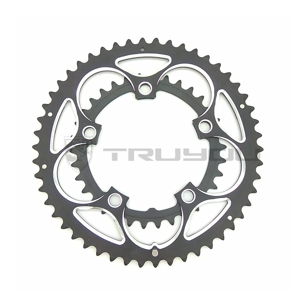 **110 BCD Road Bike Chainring Set - 50T/48T/34T Double Crown Sprockets for Folding & Road Bicycles - Perfect for Commuting & Performance Cycling**