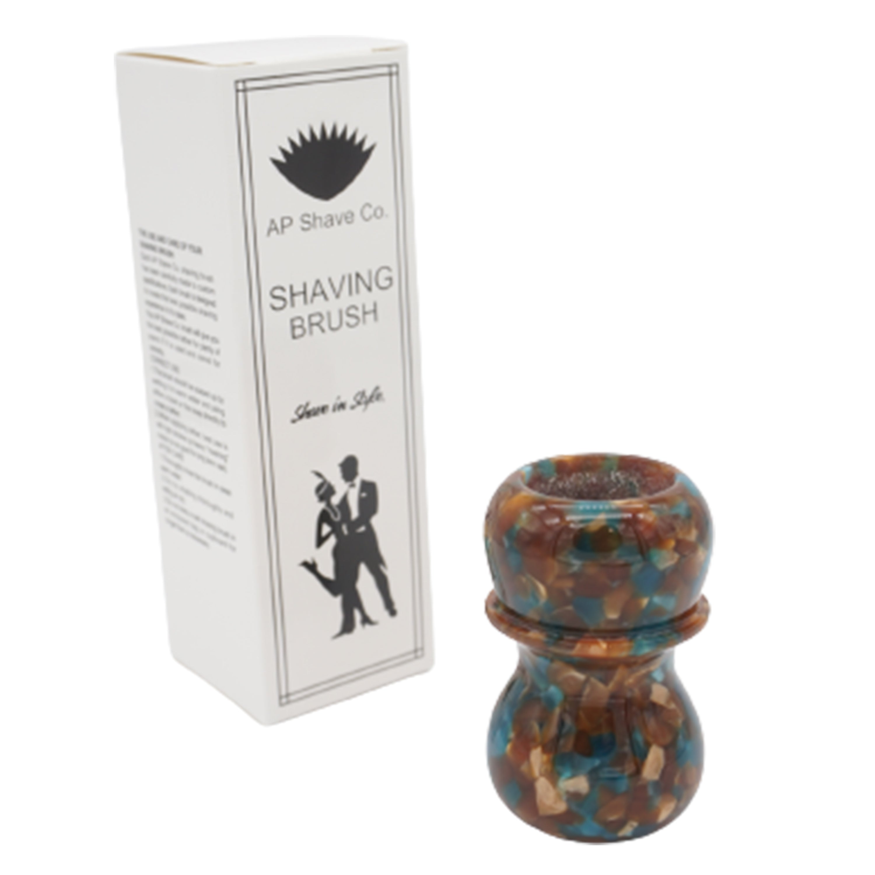Premium Handcrafted Shaving Brush Handle for 24mm & 26mm Knots - Natural Wood Luxury Grooming Tool for Wet Shaving & Beard Care - Perfect Gift for Men's Skincare Routine
