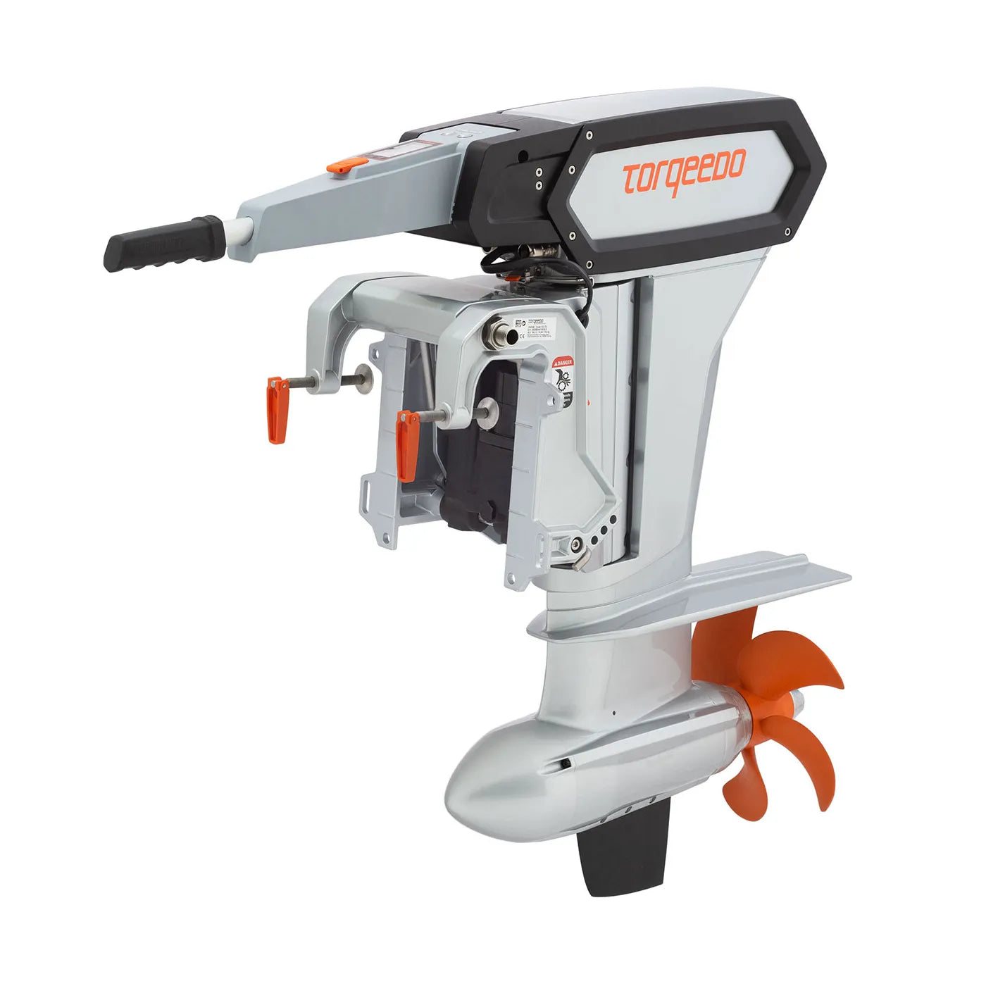 Torqeedo Cruise 10.0 T Electric Outboard Motor - Powerful 10HP Equivalent Eco-Friendly Boat Engine for Fishing, Cruising & Watersports | Quiet & Zero Emission Marine Motor