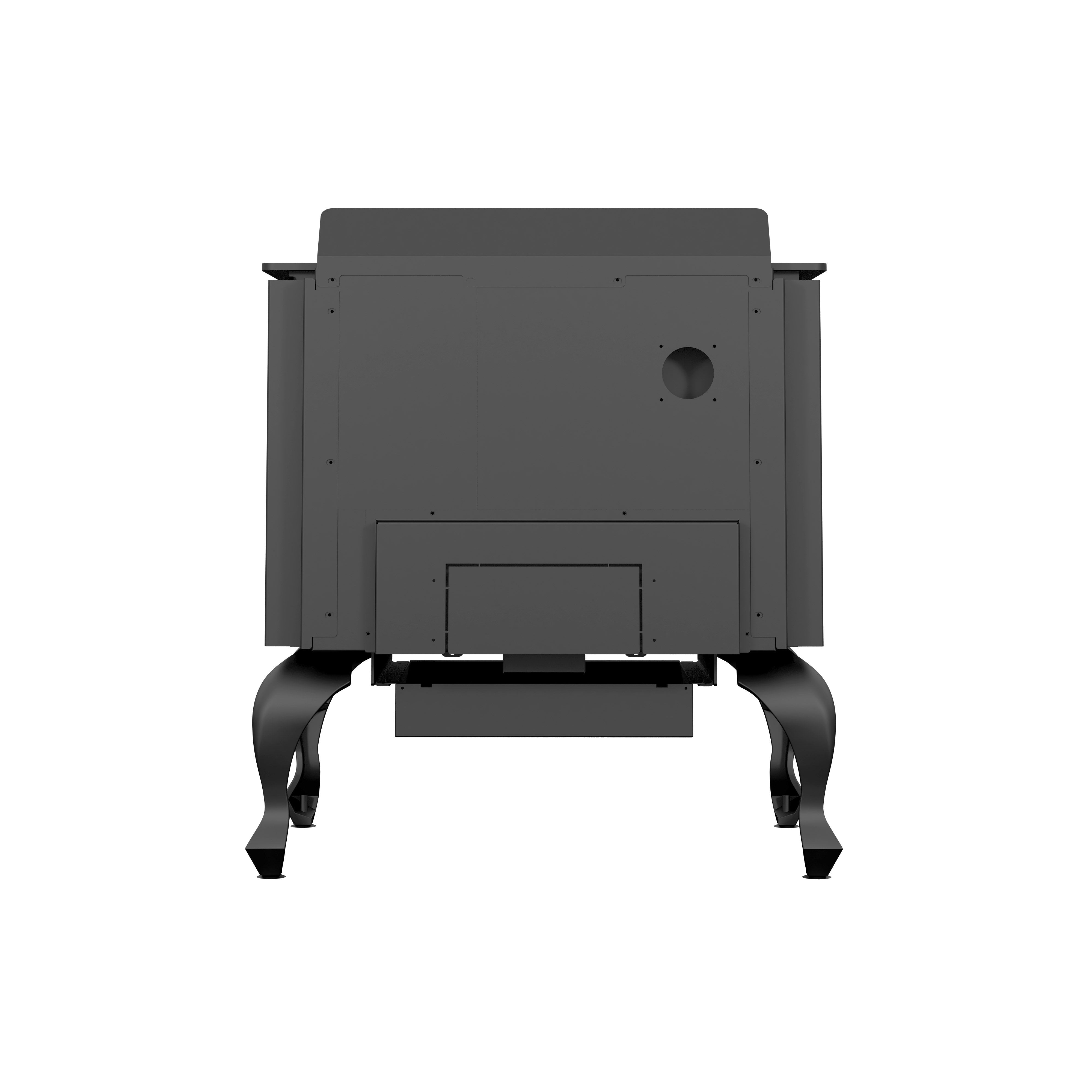 Drolet Columbia II EPA Certified 1,800 Sq. Ft. Wood Burning Stove - Efficient Heating for Cabins, Homes & Outdoor Spaces