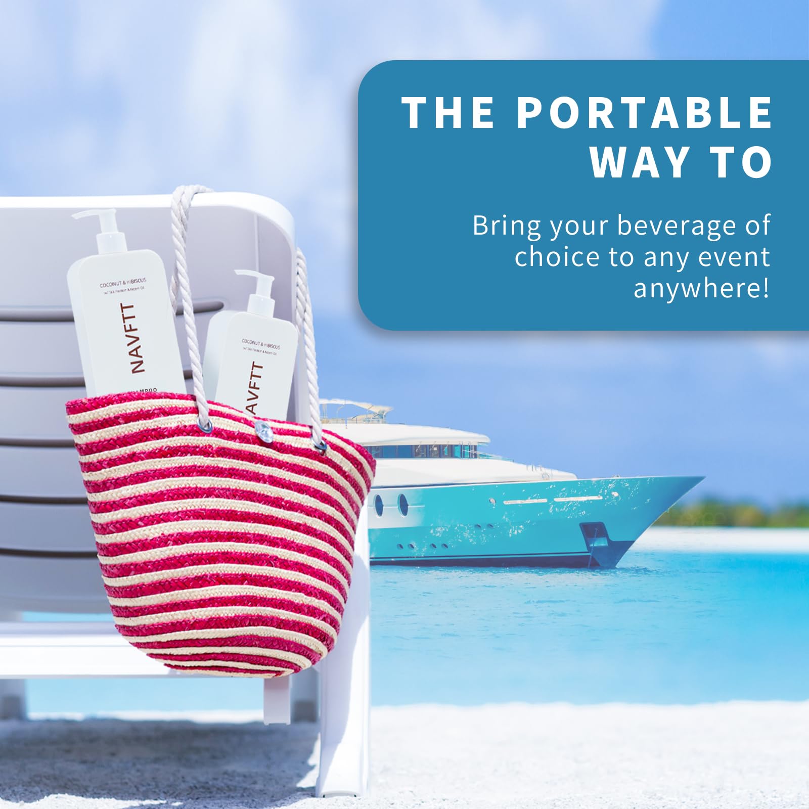 2 Pack Leak-Proof Plastic Flasks - Discreet Empty Shampoo & Conditioner Bottles for Liquor | Cruise Ship Essentials, Travel Accessories | Perfect for Sneaking Drinks on Cruises & Outdoor Adventures