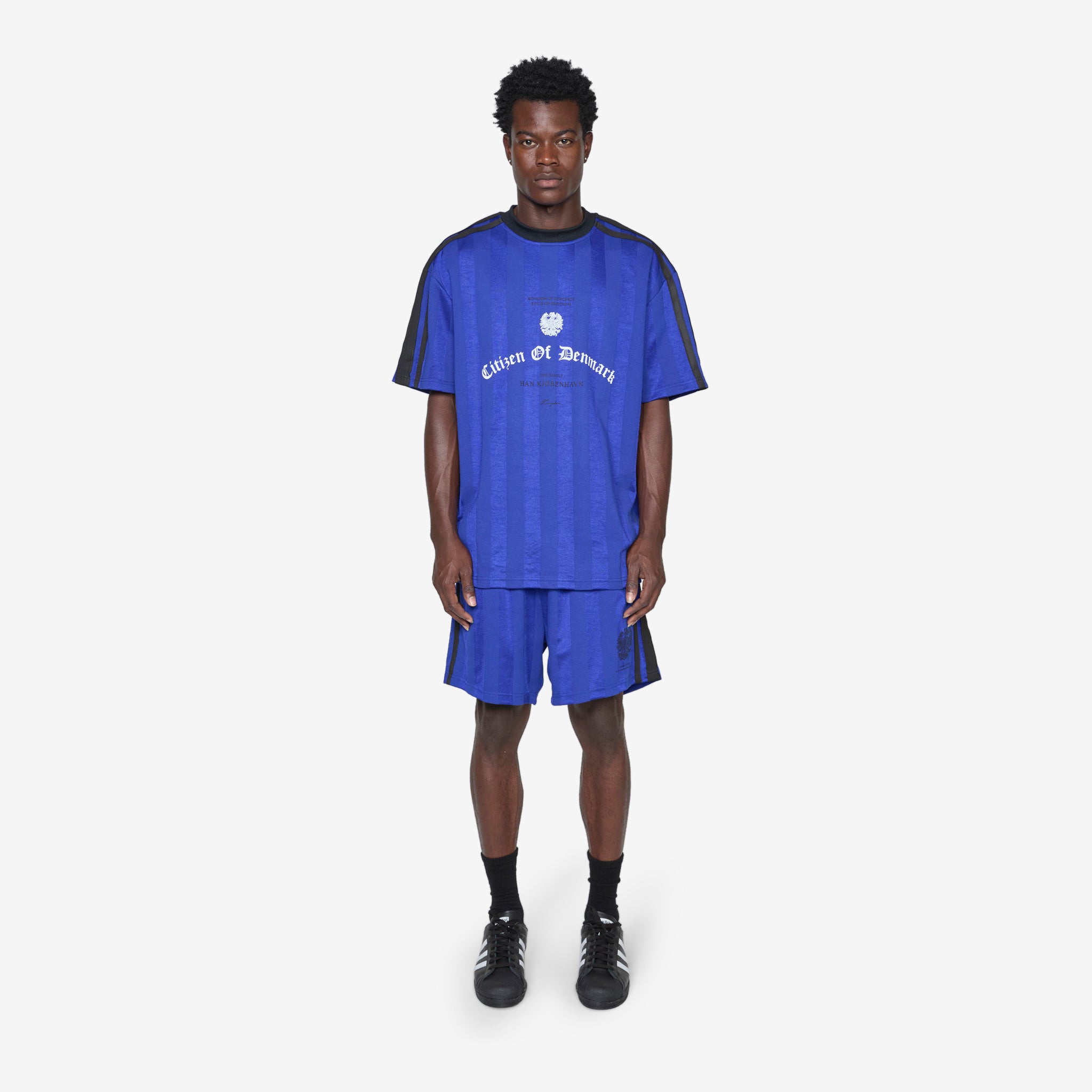 Royal Blue Football Jersey Shorts - Breathable & Comfortable for Soccer Training & Matches | Perfect for Fans & Players