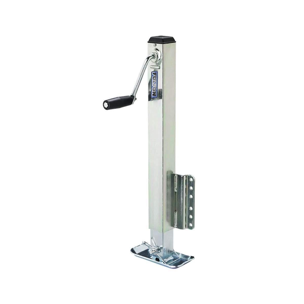 Fulton HD25000101 Bolt-On Trailer Tongue Jack with Drop Leg - 2500 lb Capacity - Heavy Duty Trailer Stabilizer for Boats, RVs & Utility Trailers