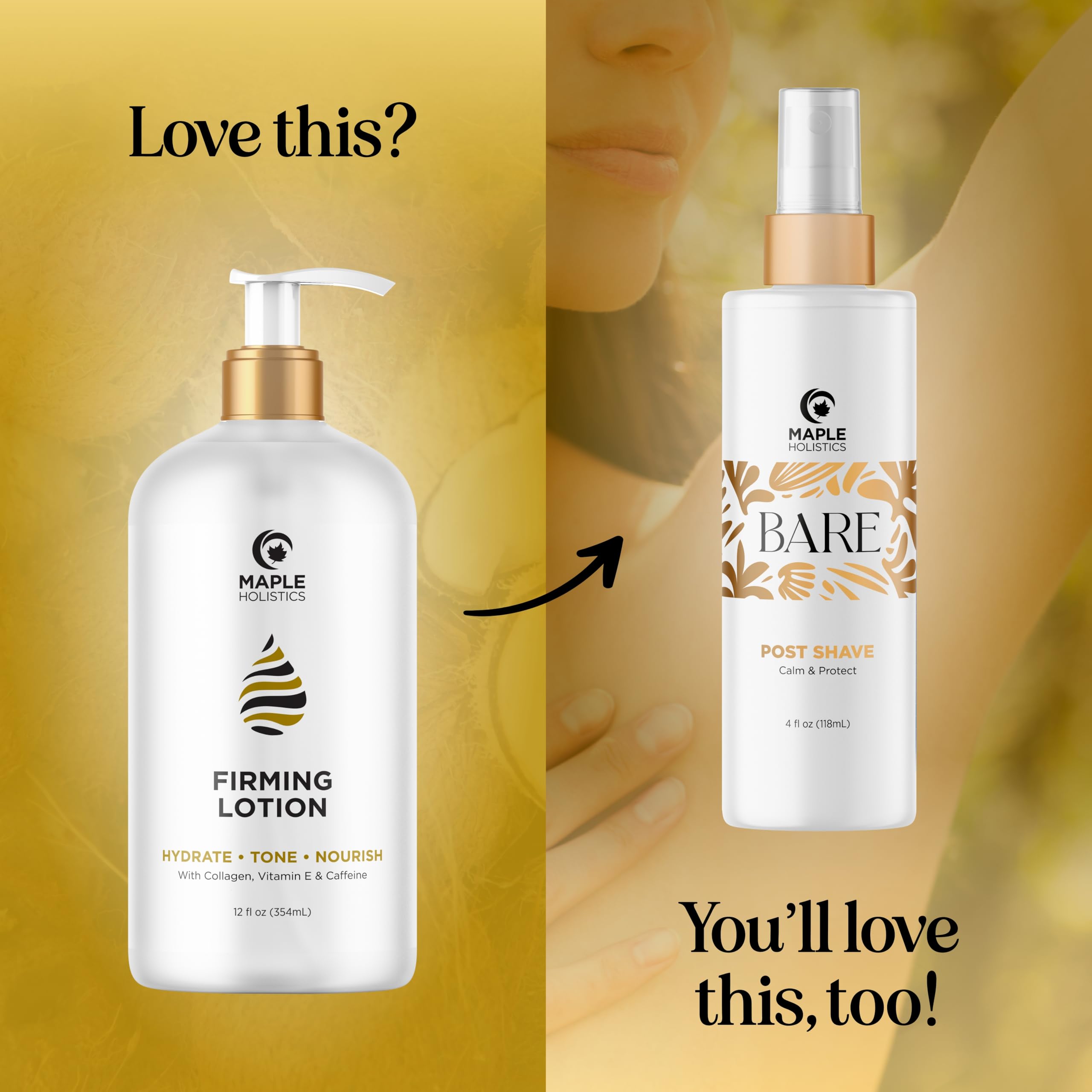 **Caffeine & Collagen Skin Firming Body Lotion for Women - Hyaluronic Acid Moisturizer for Dry, Crepey, Loose Skin & Cellulite - Tightening Lotion for Belly, Bum, Chest & Thighs - Perfect for Post-Pregnancy & Weight Loss Recovery**