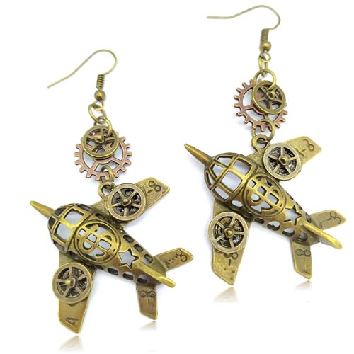 Steampunk Gear Earrings 3