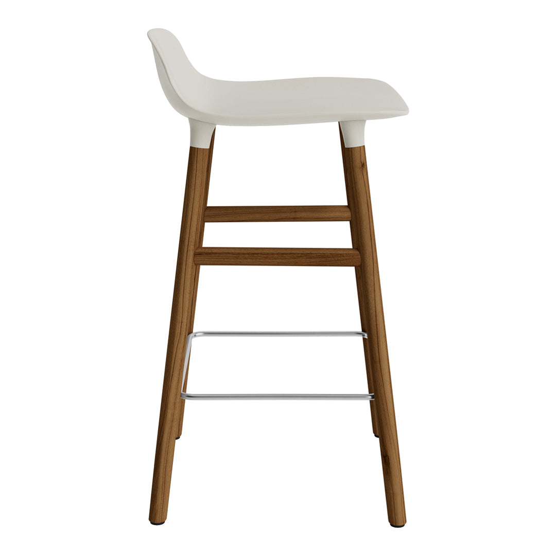 Modern Wooden Counter Stool with Sturdy Wood Legs - Perfect for Kitchen Islands, Bars, and Breakfast Nooks