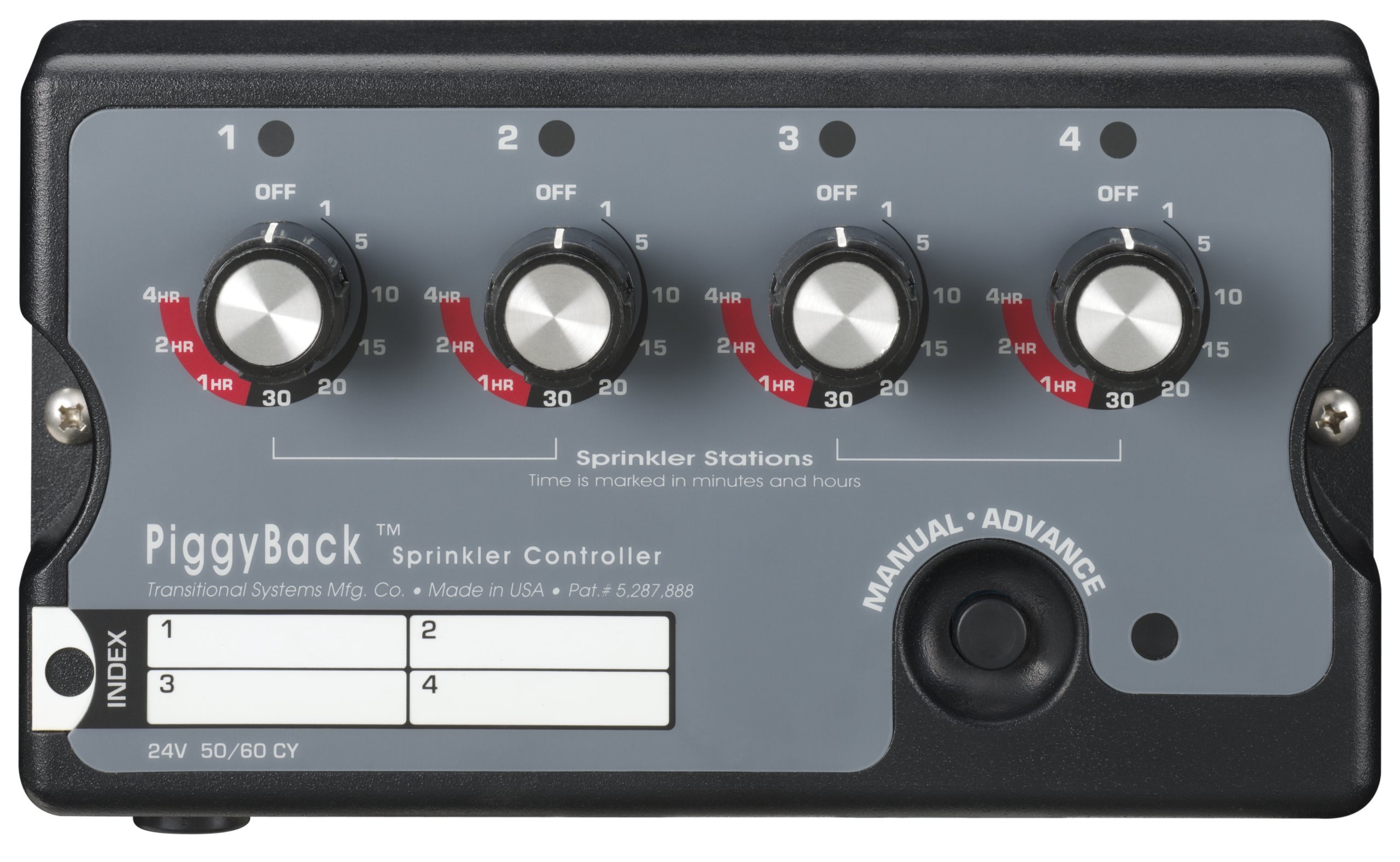 PIGGYBACK - Upgrade Your Sprinkler Controller with 4 Additional Stations | Compatible with Any 24VAC Timer | Perfect for Lawn Irrigation & Garden Watering Systems