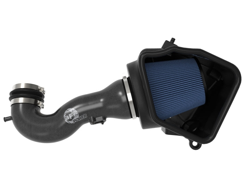 aFe 19-20 GM Trucks 5.3L/6.2L Track Series Carbon Fiber Cold Air Intake System with Pro 5R Filters - High Performance Air Intake for Silverado, Sierra & GMC Trucks - Off-Road & Street Racing Upgrade